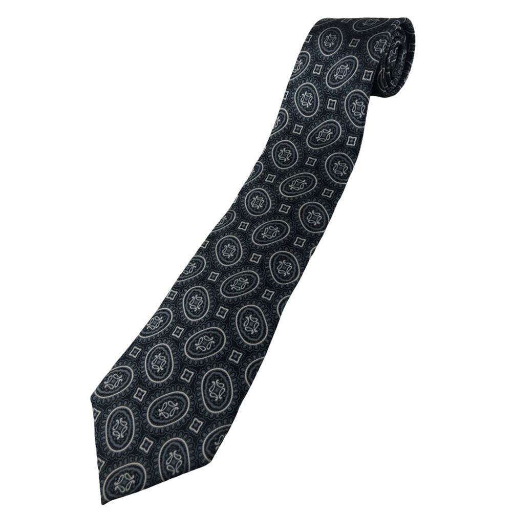 L’Atelier abstract Dray/white tie